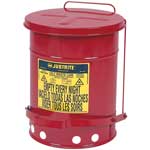 Justrite Flammable Waste Can