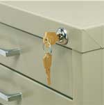 Safco Flat File Lock Kit